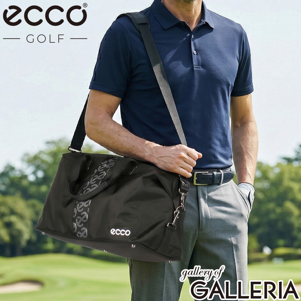 エコー ゴルフ ECCO GOLF ボストンバッグ 軽い ロゴ 大きい 肩掛け シンプル 大きめ 軽量 おしゃれ 2WAY ECB006