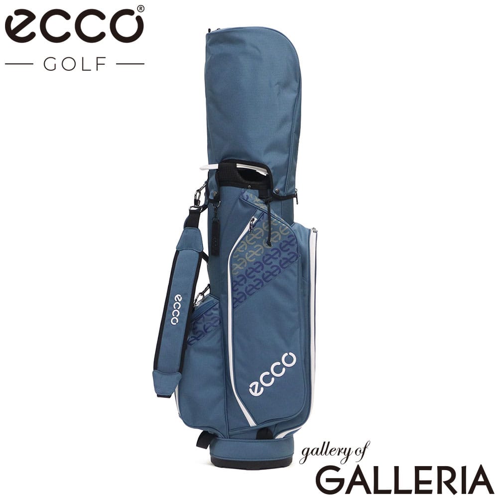 エコー ゴルフ ECCO GOLF キャディバッグ 斜め掛け 肩掛け ブランド ロゴ フード 47inch 9型 ゴルフバッグ ECC006