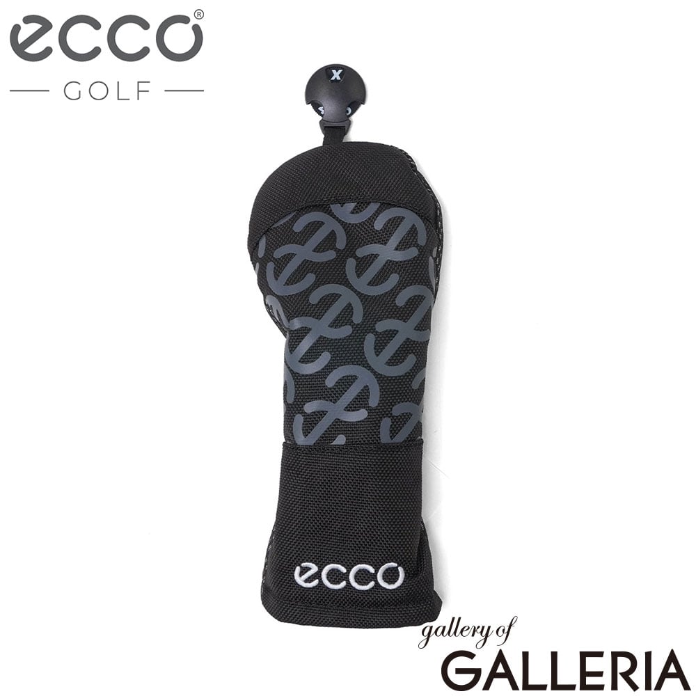 エコー ゴルフ ECCO GOLF ヘッドカバー ナイロン かっこいい ブランド ゴルフクラブカバー ゴルフ用品 かぶせ 番手 ダイヤル ECU006