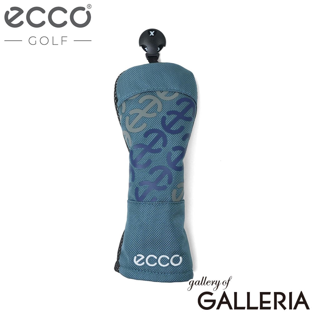 エコー ゴルフ ECCO GOLF ヘッドカバー ナイロン かっこいい ブランド ゴルフクラブカバー ゴルフ用品 かぶせ 番手 ダイヤル ECU006