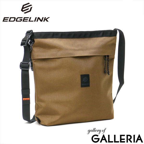 エッジリンク ショルダーバッグ メンズ レディース ブランド 大きめ A4 EDGELINK 斜めがけ 斜め掛け 軽量 ナイロン ファスナー バッグ おしゃれ カジュアル ストリート かっこいい かわいい NOTEWORTHY 60121