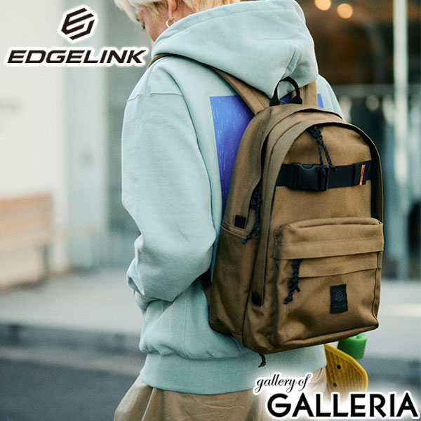 エッジリンク リュック メンズ レディース 通学 大容量 シンプル 黒 ブラック EDGELINK リュックサック おしゃれ カジュアル 20L ブランド 軽量 軽い A4 男子 女子 ストリート かっこいい NOTEWORTHY 60122