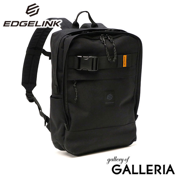エッジリンク リュック メンズ レディース 通学 シンプル 黒 ブラック EDGELINK リュックサック おしゃれ カジュアル 15L ブランド 軽量 軽い A4 男子 女子 ストリート かっこいい かわいい NOTEWORTHY 60123