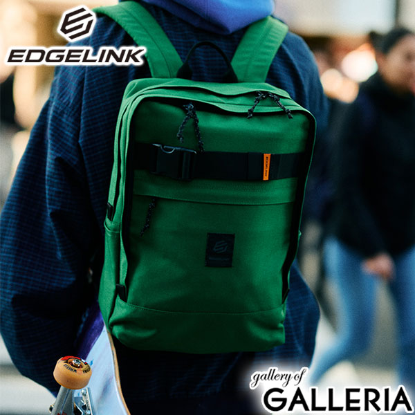 エッジリンク リュック メンズ レディース 通学 シンプル 黒 ブラック EDGELINK リュックサック おしゃれ カジュアル 15L ブランド 軽量 軽い A4 男子 女子 ストリート かっこいい かわいい NOTEWORTHY 60123