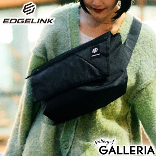 エッジリンク ショルダーバッグ メンズ レディース 斜めがけバッグ 大容量 EDGELINK 斜めがけ ブランド 大人 軽量 軽い かわいい おしゃれ ショルダー バッグ メッセンジャーバッグ シンプル ファスナー付き HYPHENORM 60153