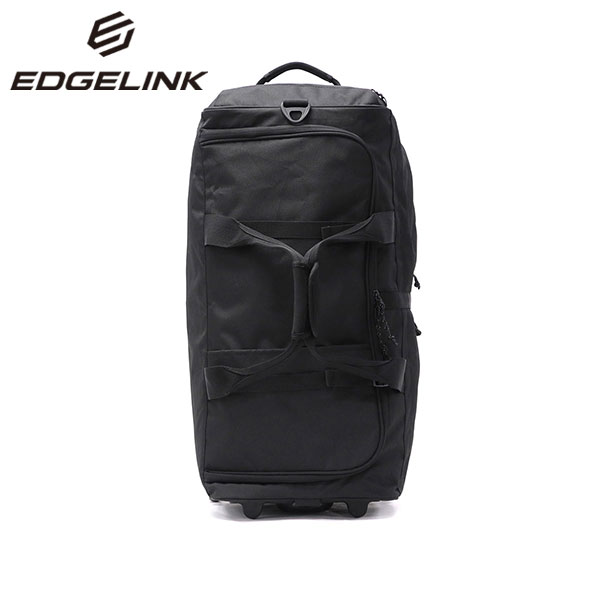 エッジリンク スーツケース Mサイズ M 修学旅行 EDGELINK ソフトキャリーケース キャリーバッグ ボストンキャリー ソフト おしゃれ 軽量 キャスター付き 黒 メンズ レディース 65L AEROCRUZ Carry Boston 60291