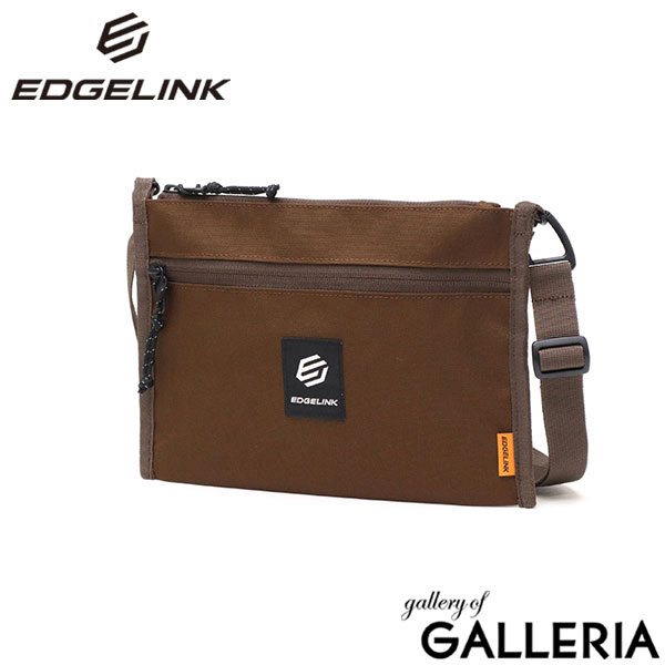 【セール】エッジリンク ショルダーバッグ メンズ レディース EDGELINK ミニショルダー 斜めがけ サコッシュ バッグ 小さめ 軽量 横型 シンプル コンパクト ブランド かっこいい おしゃれ SKATEFULPAK Sacoche 60321