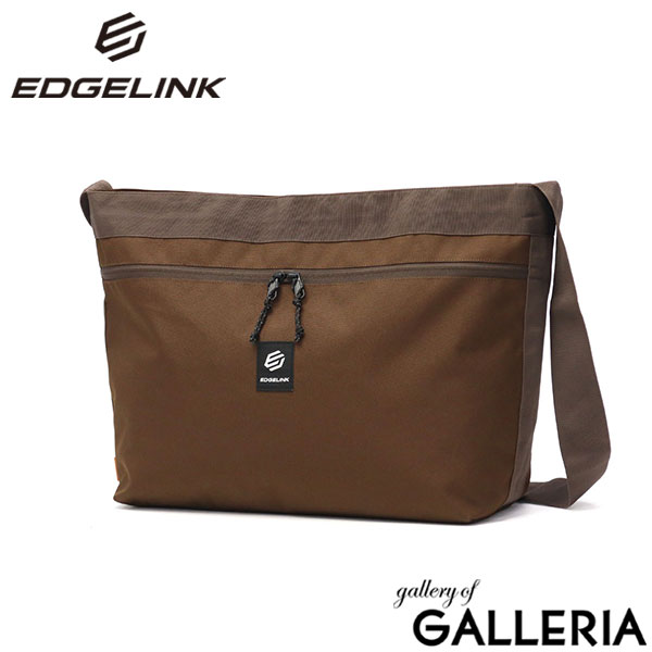 【セール】エッジリンク ショルダーバッグ メンズ レディース 大容量 大きめ EDGELINK 斜めがけ 軽量 軽い おしゃれ シンプル ブランド かっこいい 大きい ファスナー付き B4 20L SKATEFULPAK Shoulder Bag 60323