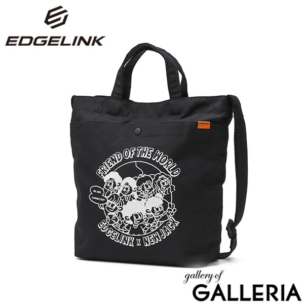 【セール】エッジリンク ショルダーバッグ メンズ レディース 大きめ 帆布 EDGELINK 斜めがけ ブランド かっこいい 軽量 軽い 2WAY トート 手持ち 斜めがけバッグ カジュアル コラボ A4 ワックパック WACPAK NJ Tote Shoulder Bag 60422