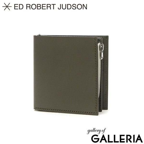 ED ROBERT JUDSON 二つ折り財布 エドロバートジャドソン BUND BINDER HALF WALLET 財布 ウォレット カードケース コインケース 本革 小さめ コンパクト メンズ レディース WL-18
