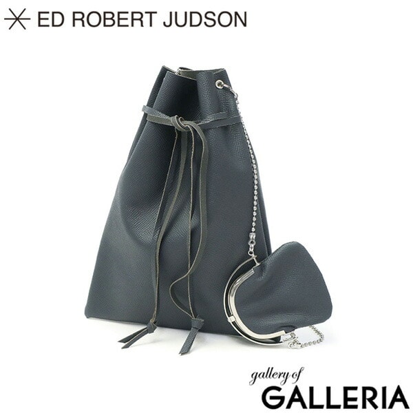 エドロバートジャドソン ショルダーバッグ ED ROBERT JUDSONODD ODD - POUCH SIZE.1 巾着 ショルダー バッグ ポーチ 斜めがけバッグ 小銭入れ 本革 小さめ 軽量 日本製 メンズ レディース B01WBG-115B-1