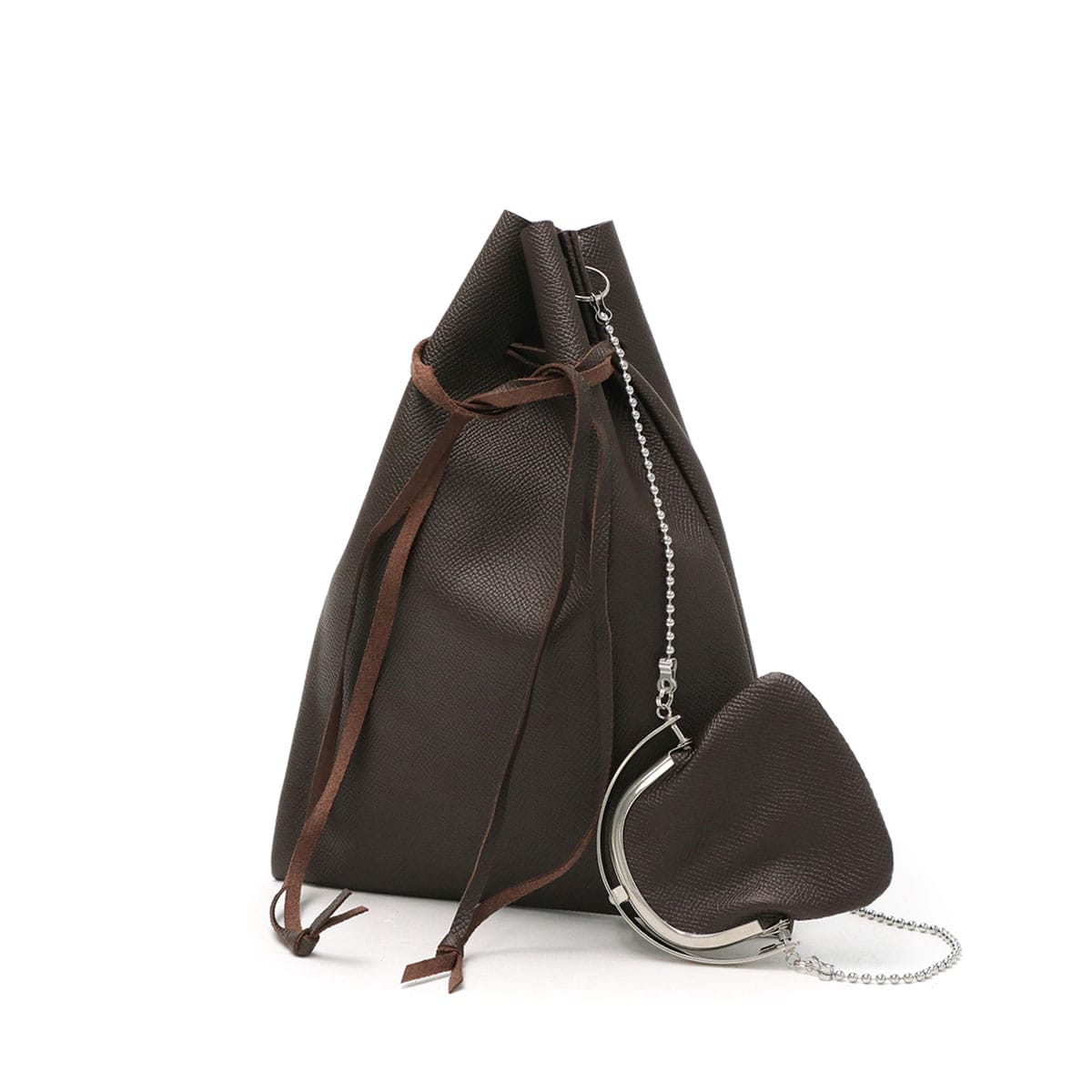 【セール】エドロバートジャドソン ショルダーバッグ ED ROBERT JUDSON ODD - POUCH SIZE.2 巾着 ショルダーバッグ ポーチ 斜めがけバッグ 本革 小さめ 軽量 日本製 メンズ レディース B01YBG-115-2