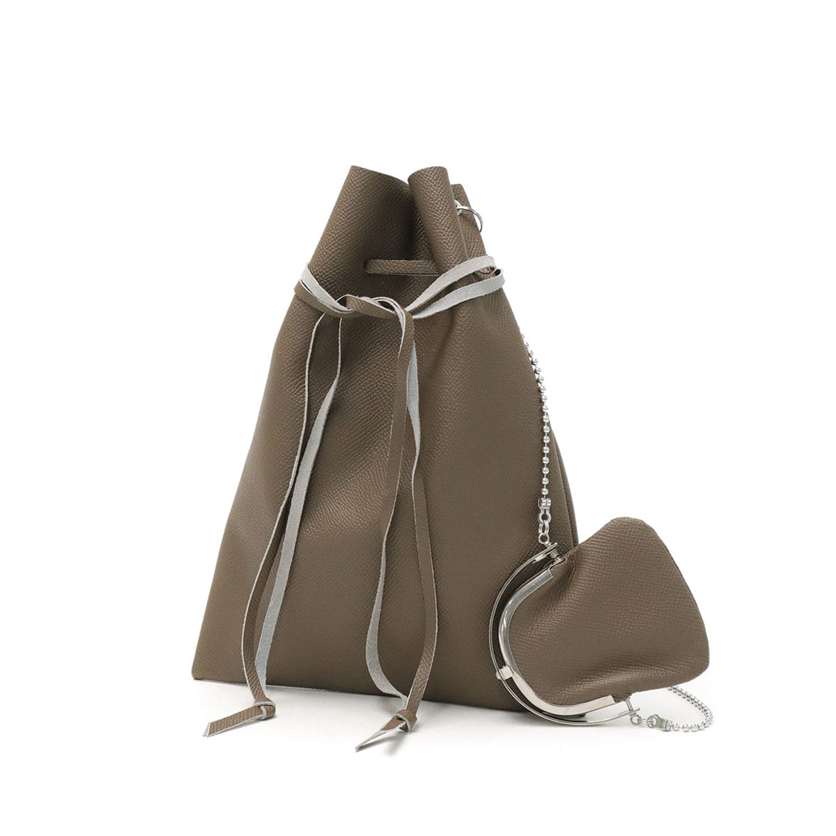 【セール】エドロバートジャドソン ショルダーバッグ ED ROBERT JUDSON ODD - POUCH SIZE.2 巾着 ショルダーバッグ ポーチ 斜めがけバッグ 本革 小さめ 軽量 日本製 メンズ レディース B01YBG-115-2