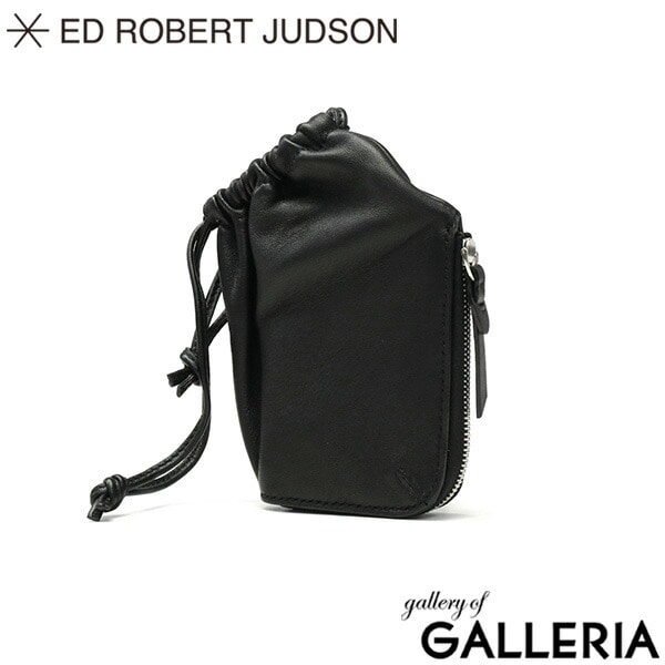 【セール】ED ROBERT JUDSON 財布 メンズ レディース サイフ エドロバートジャドソン ブランド 本革 薄い L字ファスナー 小さい コンパクト 小銭入れ ミニ財布 レザー 巾着 DRAWSTRING L-ZIP PURSE CO-20