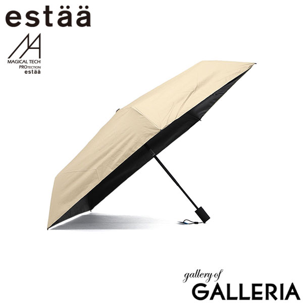 エスタ 折りたたみ傘 メンズ レディース 晴雨兼用 自動開閉 軽量 ブランド estaa ムーンバット 傘 超軽量 コンパクト 雨傘 ワンタッチ 完全遮光 UVカット率100% 親骨50cm MAGICAL TECH PROTECTION WJ 50cm 31-230-30226-13