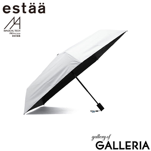 エスタ 折りたたみ傘 メンズ レディース 晴雨兼用 自動開閉 軽量 ブランド estaa ムーンバット 傘 超軽量 コンパクト 雨傘 ワンタッチ 完全遮光 UVカット率100% 親骨50cm MAGICAL TECH PROTECTION WJ 50cm 31-230-30226-13