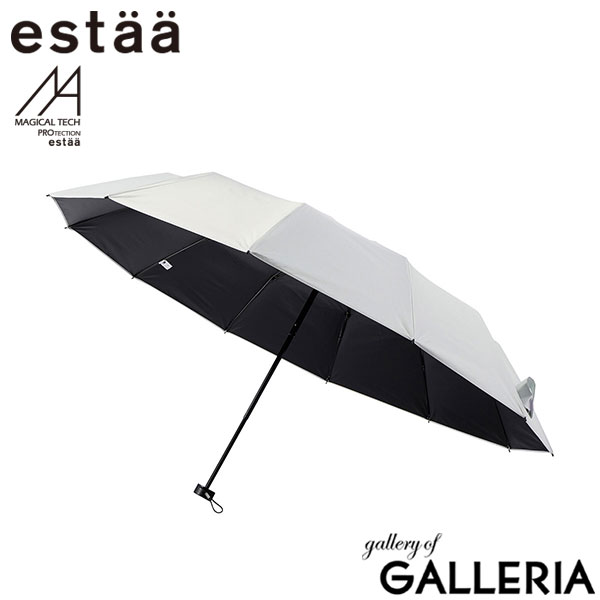 estaa エスタ 折りたたみ傘 風に強い 撥水 遮光100% コンパクト TECH PROTECTION Tough 12 rib55cm 31-230-30211-66 31-230-30226-66