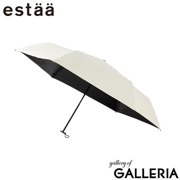 estaa エスタ 折りたたみ傘 晴雨兼用傘 手動 耐風 軽い UVカット100% 遮熱 撥水 紫外線対策 親骨54cm コンパクトワイド54 31-230-30225-32