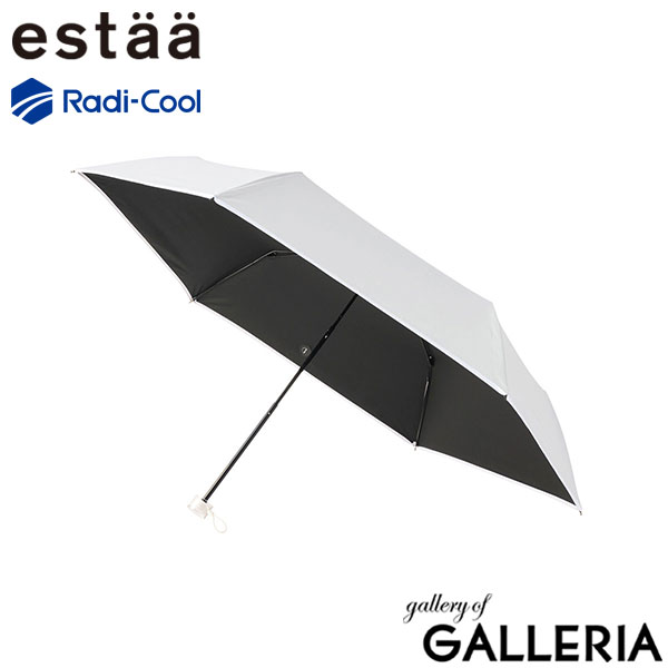 estaa エスタ 折りたたみ傘 晴雨兼用折りたたみ日傘 遮光100 UV100 放射冷却 Radi-Cool REIKYAKUパラソル 54cm 31-230-30304-32
