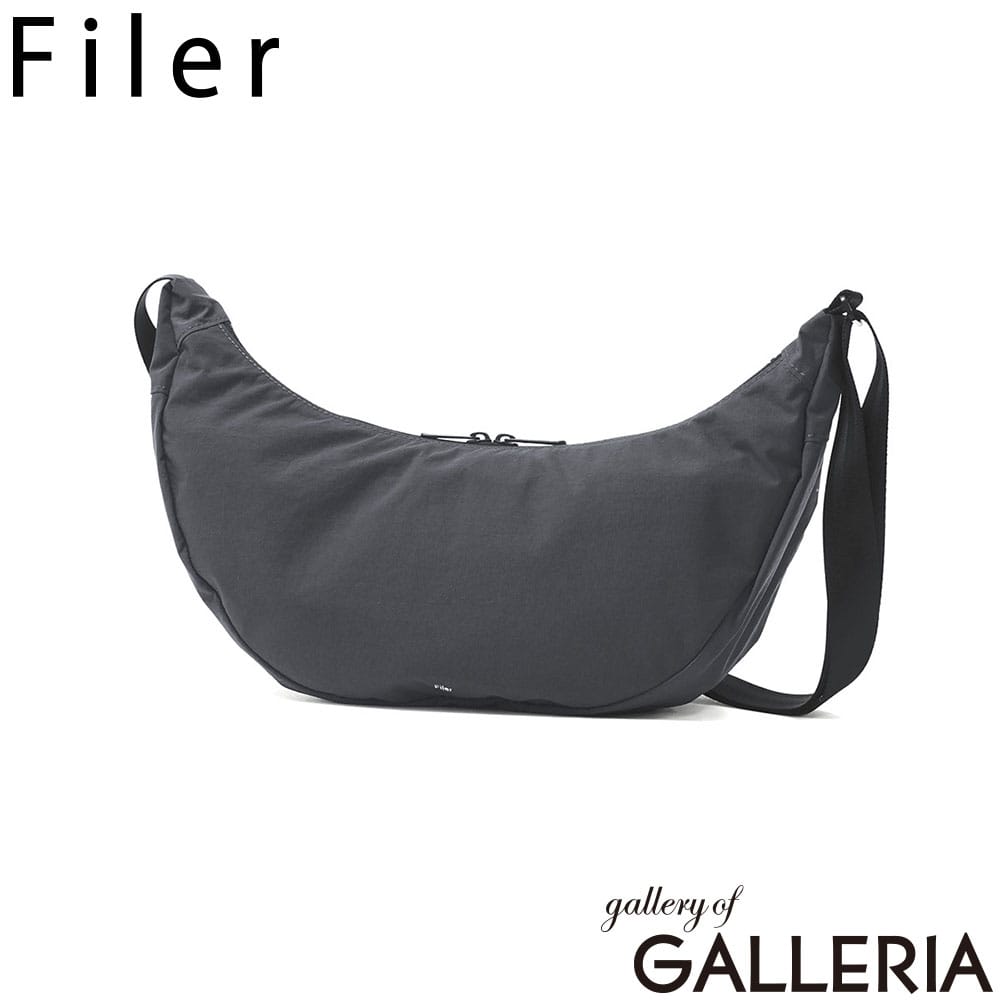 フィレール Filer ショルダーバッグ トラベル ラウンド 日本製 軽量 おしゃれ 撥水 SIWA CRESCENT SHOULDER OK-028