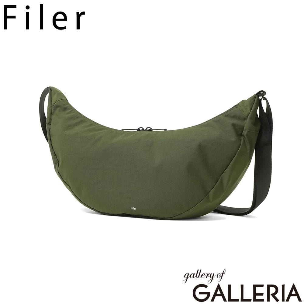 フィレール Filer ショルダーバッグ トラベル ラウンド 日本製 軽量 おしゃれ 撥水 SIWA CRESCENT SHOULDER OK-028