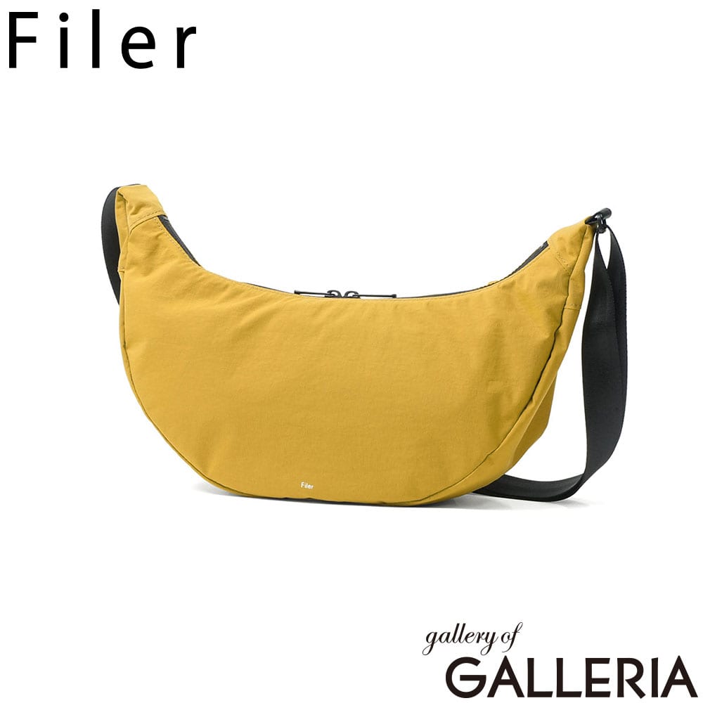 フィレール Filer ショルダーバッグ トラベル ラウンド 日本製 軽量 おしゃれ 撥水 SIWA CRESCENT SHOULDER OK-028