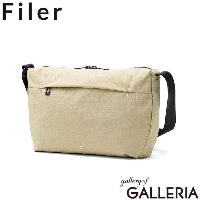 フィレール Filer ショルダーバッグ 斜め掛け ミニショルダー 横 B5 小さめ 日本製 SIWA SHOULDER OG-015