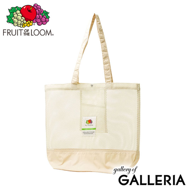 FRUIT OF THE LOOM フルーツオブザルーム トートバッグ シンプル A4 FTL EX MESH TOTEBAG L 81634300