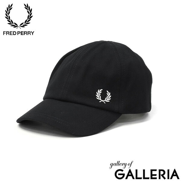 フレッドペリー キャップ メンズ レディース FRED PERRY 帽子 ベースボールキャップ ブランド おしゃれ ブラック カジュアル シンプル 定番 軽量 ロゴ刺繍 ワンポイント 鹿の子 Pique Classic Cap HW6726