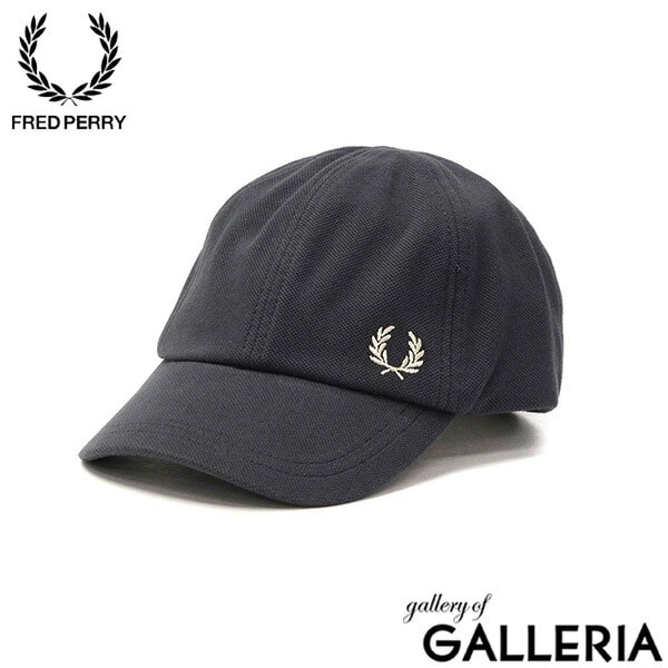 フレッドペリー キャップ メンズ レディース FRED PERRY 帽子 ベースボールキャップ ブランド おしゃれ ブラック カジュアル シンプル 定番 軽量 ロゴ刺繍 ワンポイント 鹿の子 Pique Classic Cap HW6726