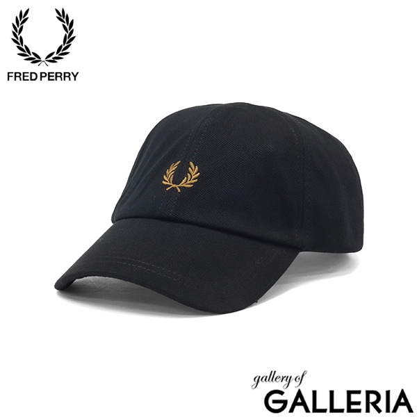 FRED PERRY フレッドペリー キャップ サイズ調整 ユニセックス スポーティ カジュアル Pique Classic Cap HW2295
