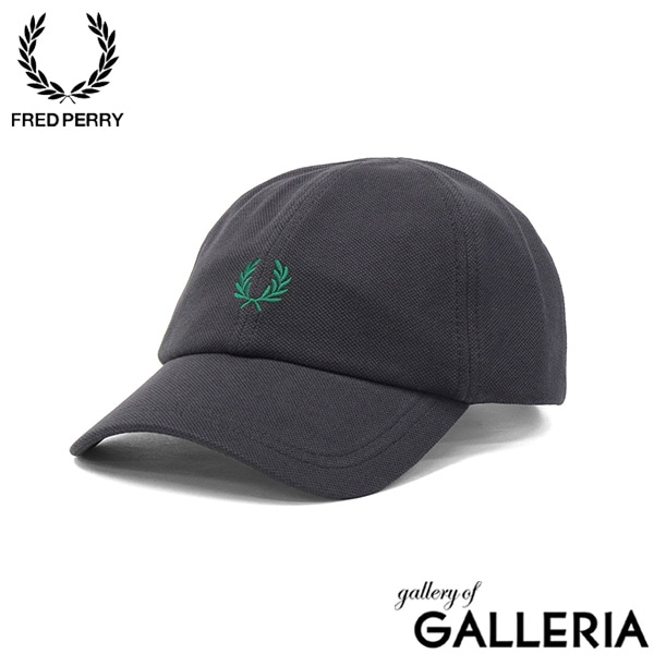 FRED PERRY フレッドペリー キャップ サイズ調整 ユニセックス スポーティ カジュアル Pique Classic Cap HW2295
