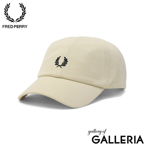 FRED PERRY フレッドペリー キャップ サイズ調整 ユニセックス スポーティ カジュアル Pique Classic Cap HW2295