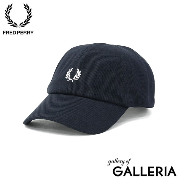 FRED PERRY フレッドペリー キャップ サイズ調整 ユニセックス スポーティ カジュアル Pique Classic Cap HW2295