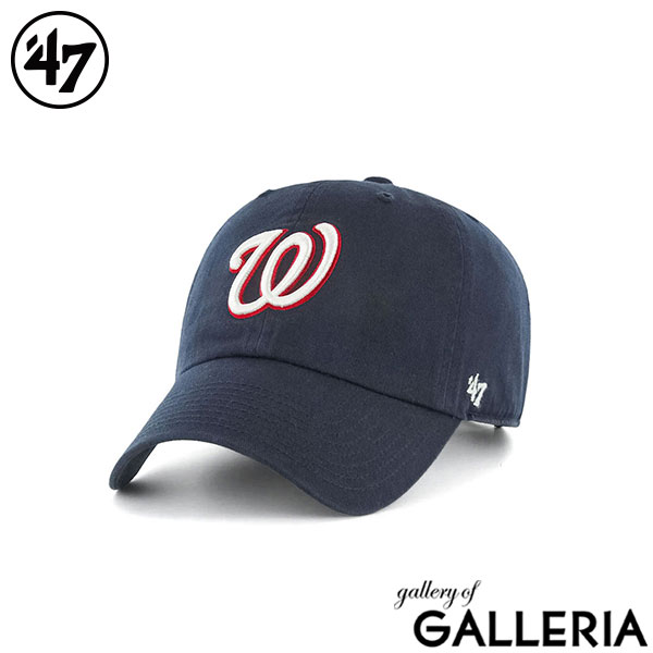 47 キャップ メンズ レディース ブランド フォーティーセブン 無地 かっこいい 帽子 ベースボールキャップ ロゴ おしゃれ コットン シンプル サイズ調整 ウォッシュド加工 クリーンナップ NATIONAL LEAGUE