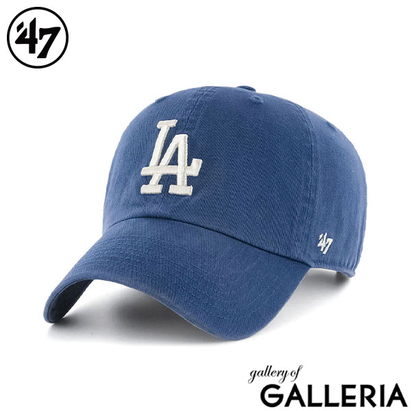 47 キャップ メンズ レディース ブランド フォーティーセブン  CLEAN UP 帽子 ベースボールキャップ ロゴ おしゃれ コットン シンプル カジュアル かっこいい サイズ調整 メジャーリーグ クリーンナップ Los Angeles Dodgers ロサンゼルス・ドジャース