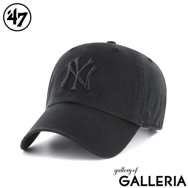 47 キャップ メンズ レディース ブランド フォーティーセブン CLEAN UP 帽子 ベースボールキャップ ロゴ おしゃれ コットン シンプル カジュアル かっこいい サイズ調整 クリーンナップ New York Yankees ニューヨーク・ヤンキース