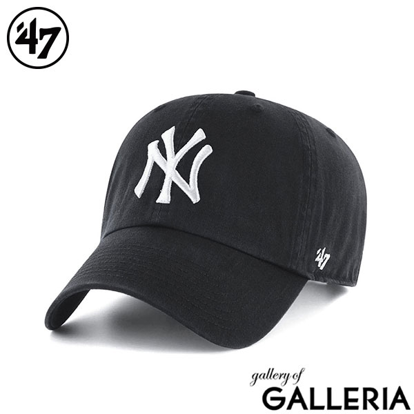 47 キャップ メンズ レディース ブランド フォーティーセブン CLEAN UP 帽子 ベースボールキャップ ロゴ おしゃれ コットン シンプル カジュアル かっこいい サイズ調整 クリーンナップ New York Yankees ニューヨーク・ヤンキース