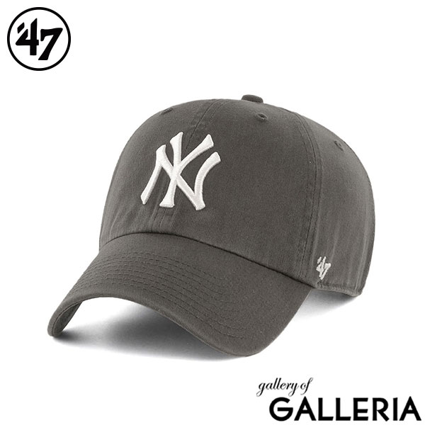47 キャップ メンズ レディース ブランド フォーティーセブン CLEAN UP 帽子 ベースボールキャップ ロゴ おしゃれ コットン シンプル カジュアル かっこいい サイズ調整 クリーンナップ New York Yankees ニューヨーク・ヤンキース