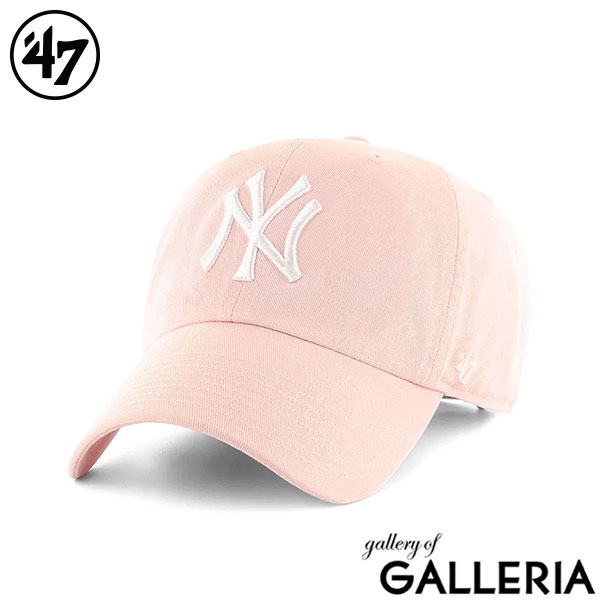 47 キャップ メンズ レディース ブランド フォーティーセブン CLEAN UP 帽子 ベースボールキャップ ロゴ おしゃれ コットン シンプル カジュアル かっこいい サイズ調整 クリーンナップ New York Yankees ニューヨーク・ヤンキース