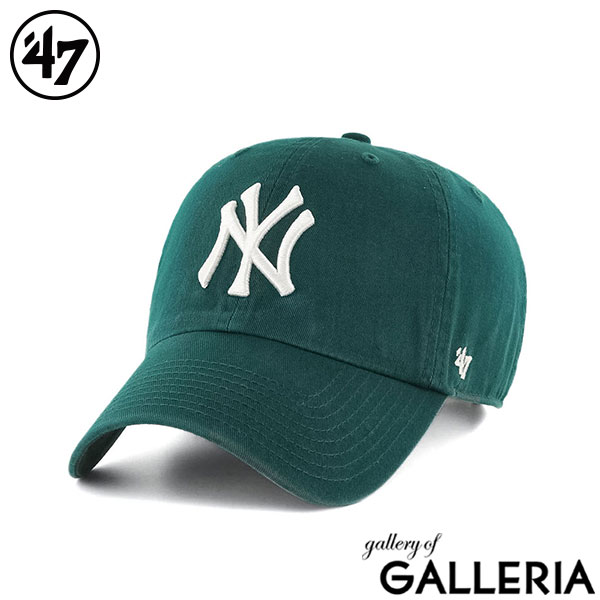 47 キャップ メンズ レディース ブランド フォーティーセブン CLEAN UP 帽子 ベースボールキャップ ロゴ おしゃれ コットン シンプル カジュアル かっこいい サイズ調整 クリーンナップ New York Yankees ニューヨーク・ヤンキース