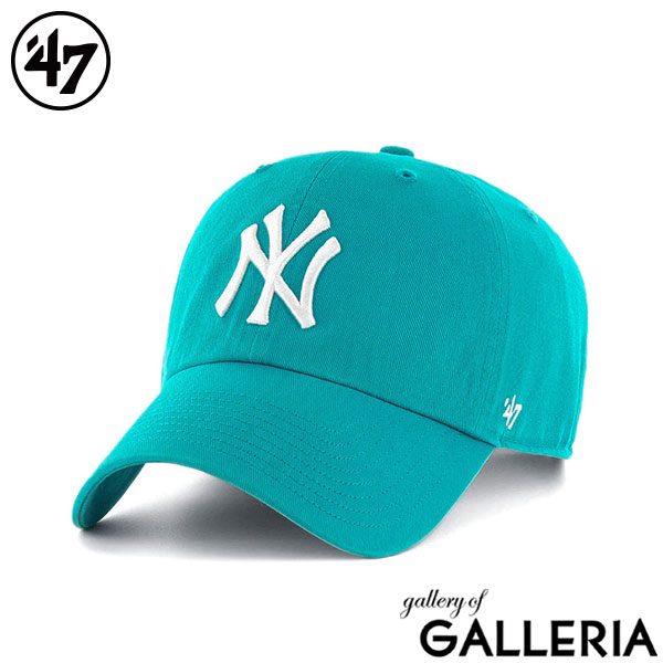 47 キャップ メンズ レディース ブランド フォーティーセブン CLEAN UP 帽子 ベースボールキャップ ロゴ おしゃれ コットン シンプル カジュアル かっこいい サイズ調整 クリーンナップ New York Yankees ニューヨーク・ヤンキース