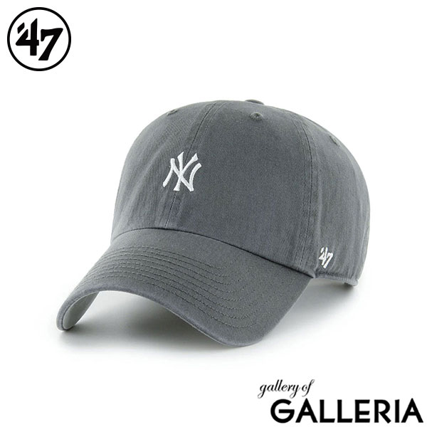 47 キャップ メンズ レディース ブランド フォーティーセブン 帽子 ベースボールキャップ ロゴ おしゃれ コットン シンプル カジュアル かっこいい サイズ調整 ウォッシュド加工 クリーンナップ ベースランナー