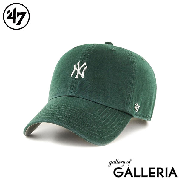 47 キャップ メンズ レディース ブランド フォーティーセブン 帽子 ベースボールキャップ ロゴ おしゃれ コットン シンプル カジュアル かっこいい サイズ調整 ウォッシュド加工 クリーンナップ ベースランナー