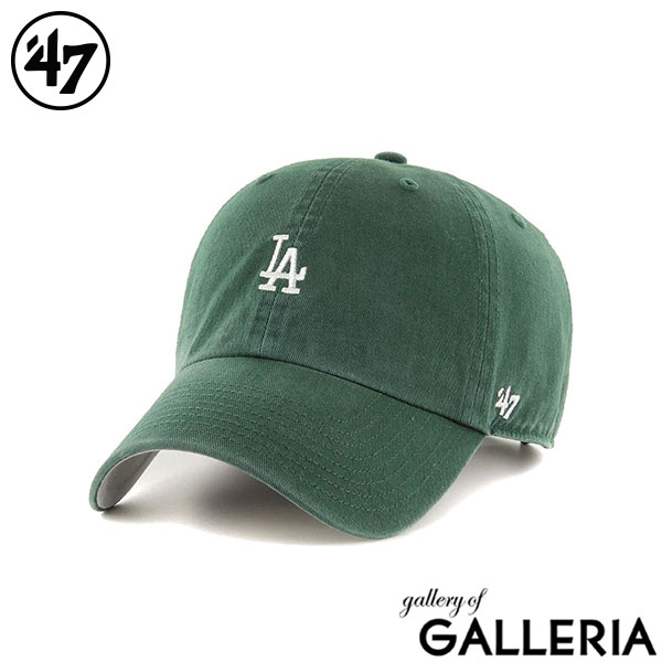 47 キャップ メンズ レディース ブランド フォーティーセブン 帽子 ベースボールキャップ ロゴ おしゃれ コットン シンプル カジュアル かっこいい サイズ調整 ウォッシュド加工 クリーンナップ ベースランナー