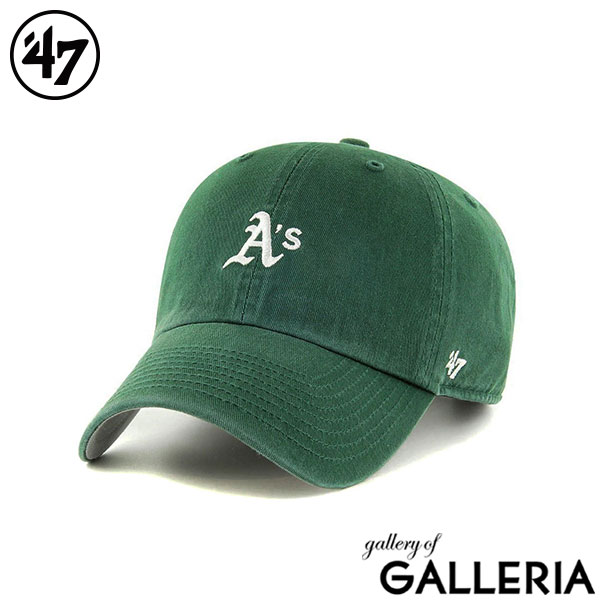 47 キャップ メンズ レディース ブランド フォーティーセブン 帽子 ベースボールキャップ ロゴ おしゃれ コットン シンプル カジュアル かっこいい サイズ調整 ウォッシュド加工 クリーンナップ ベースランナー