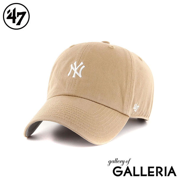 47 キャップ メンズ レディース ブランド フォーティーセブン 帽子 ベースボールキャップ ロゴ おしゃれ コットン シンプル カジュアル かっこいい サイズ調整 ウォッシュド加工 クリーンナップ ベースランナー