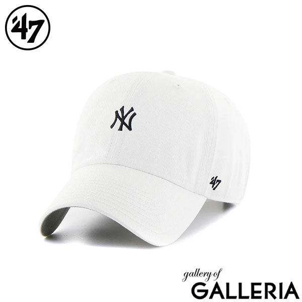 47 キャップ メンズ レディース ブランド フォーティーセブン 帽子 ベースボールキャップ ロゴ おしゃれ コットン シンプル カジュアル かっこいい サイズ調整 ウォッシュド加工 クリーンナップ ベースランナー