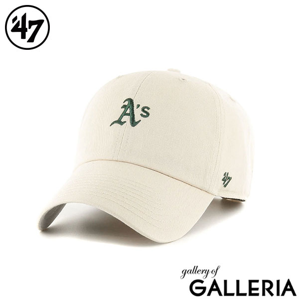 47 キャップ メンズ レディース ブランド フォーティーセブン 帽子 ベースボールキャップ ロゴ おしゃれ コットン シンプル カジュアル かっこいい サイズ調整 ウォッシュド加工 クリーンナップ ベースランナー