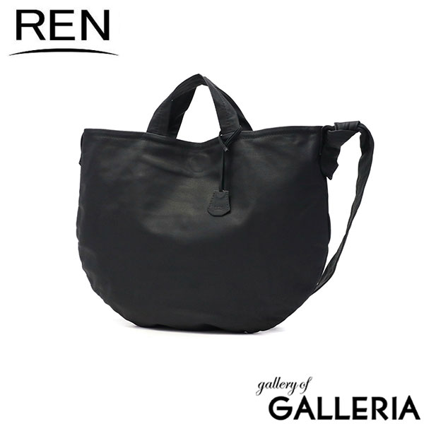 REN ショルダーバッグ レディース メンズ 斜めがけバッグ レン バッグ A4 軽い 軽量 大人 本革 革 レザー ショルダー 2WAY トートバッグ トート 山羊革 おしゃれ ラウンド bare 2wayサークルショルダー 1-11-30642